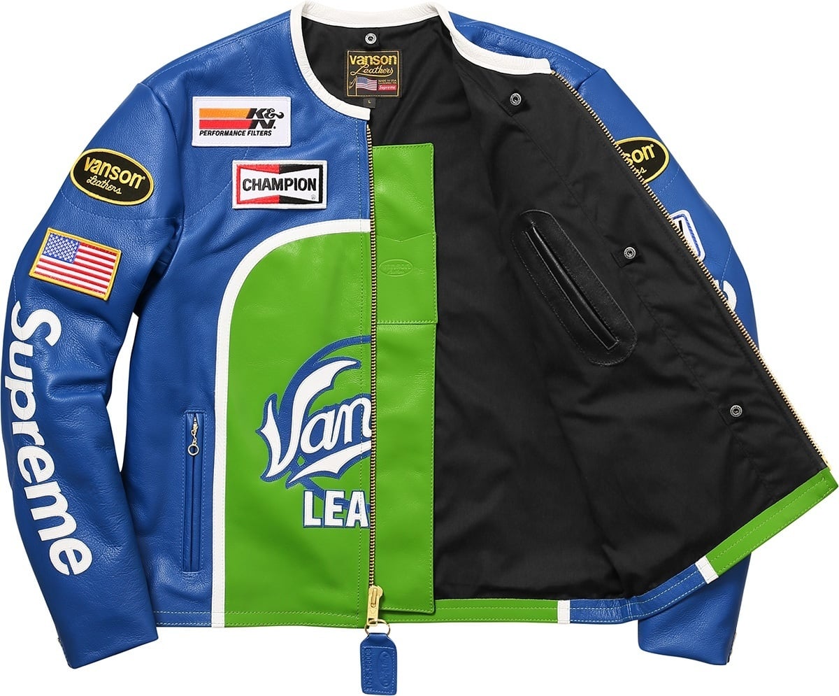 Supreme®/Vanson® Leather Star Jacket view 3